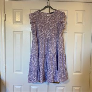 Purple Maternity Dress, Size XL